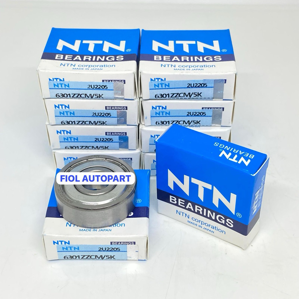 BEARING 6301ZZ NTN 6301 ZZ TUTUP BESI NTN