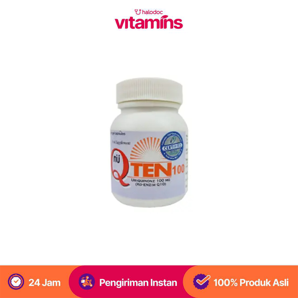 Q-Ten 100 mg 30 Kapsul