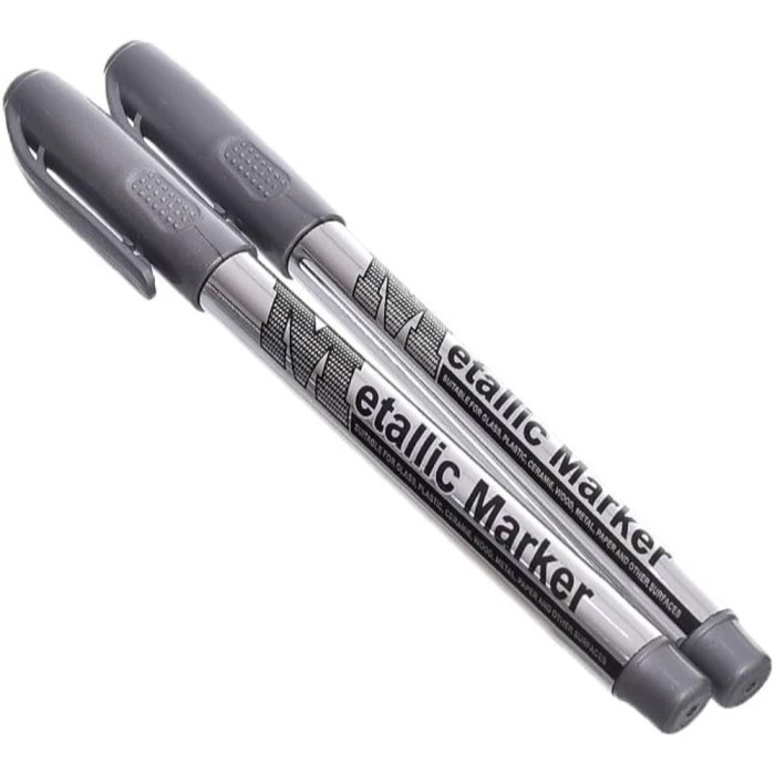 

M&G C Marker Silver Metalic AWBY0171 Spidol Warna Silver Metalic