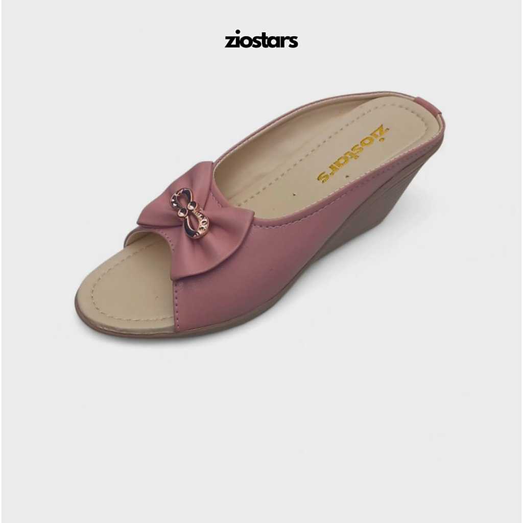 Ziostars Wedges 03 - Sandal Sepatu Pesta Wanita - Sandal Kondangan