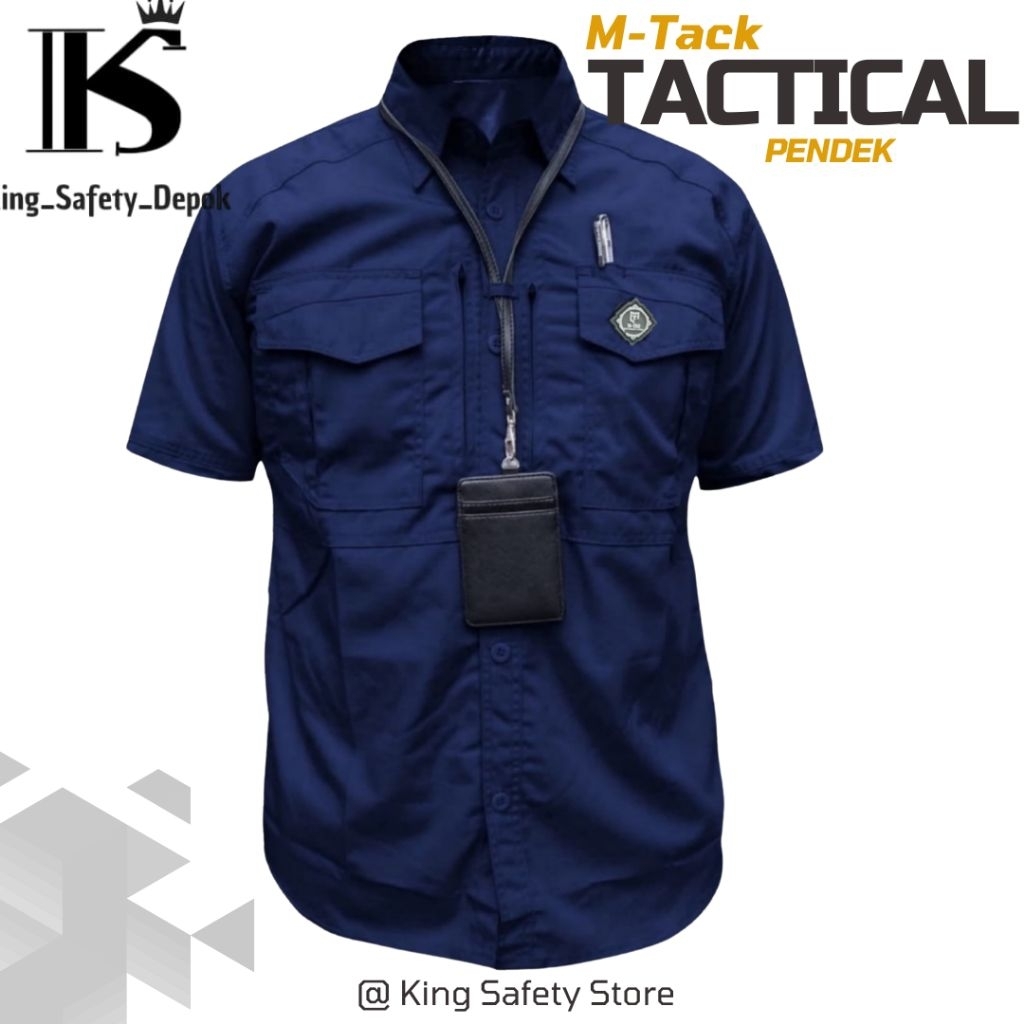 BAJU KEMEJA TACTICAL M-TAC LENGAN PENDEK / ATASAN TACTICAL LENGAN PENDEK
