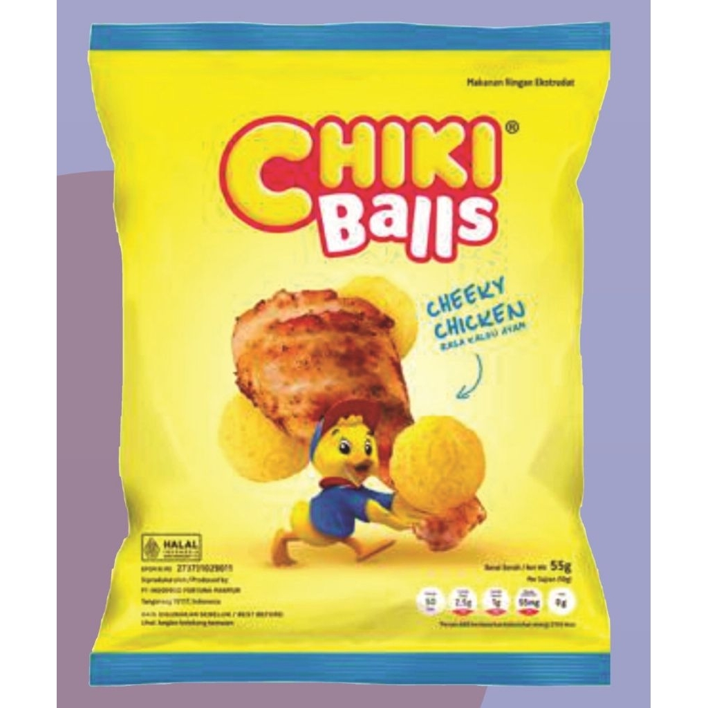 

Chiki Balls Ayam/Keju 16gr (5 pcs)