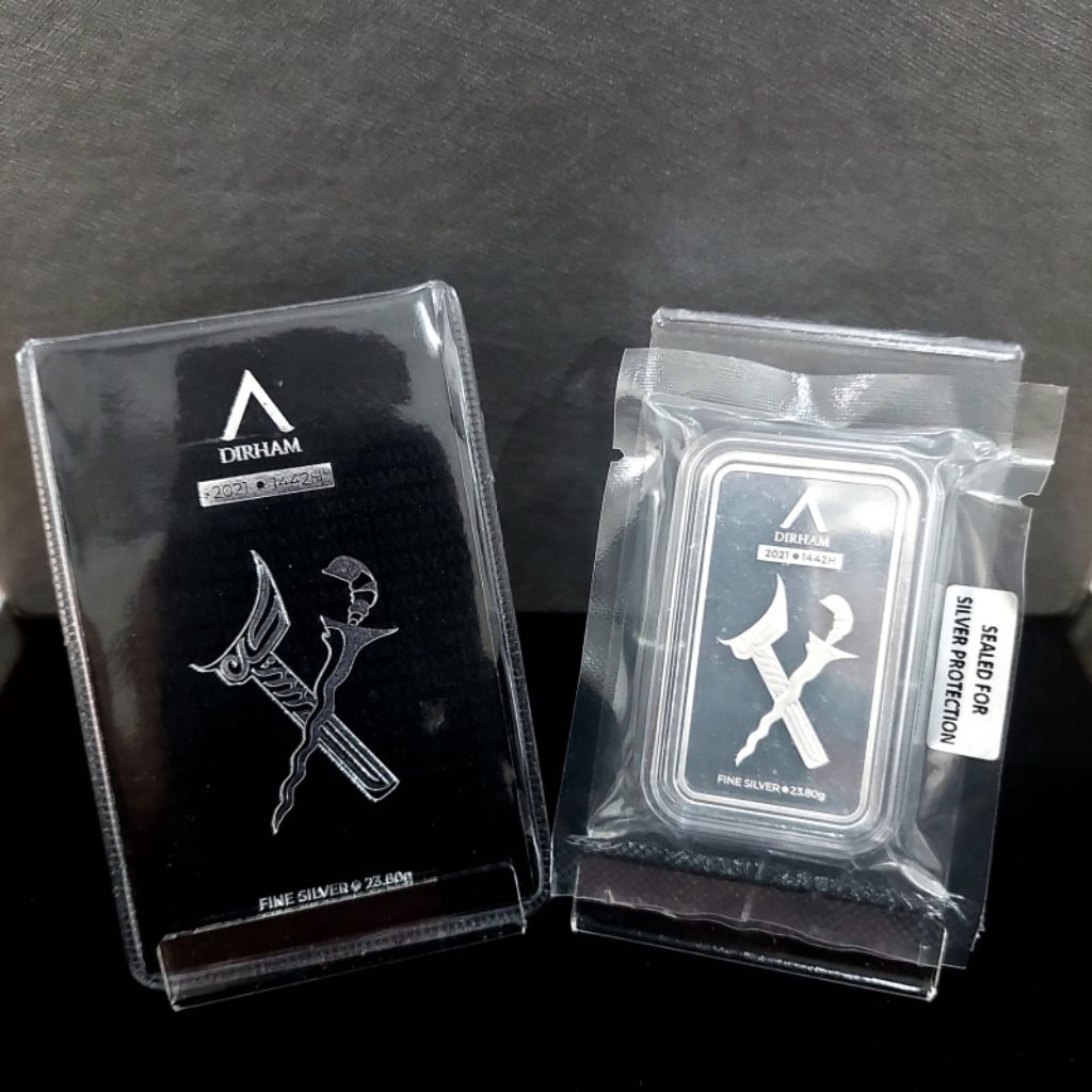 Mahar Seserahan l Khitanan l Perak Batangan 8 Dirham Model Keris Bersertifikat Made in Malaysia