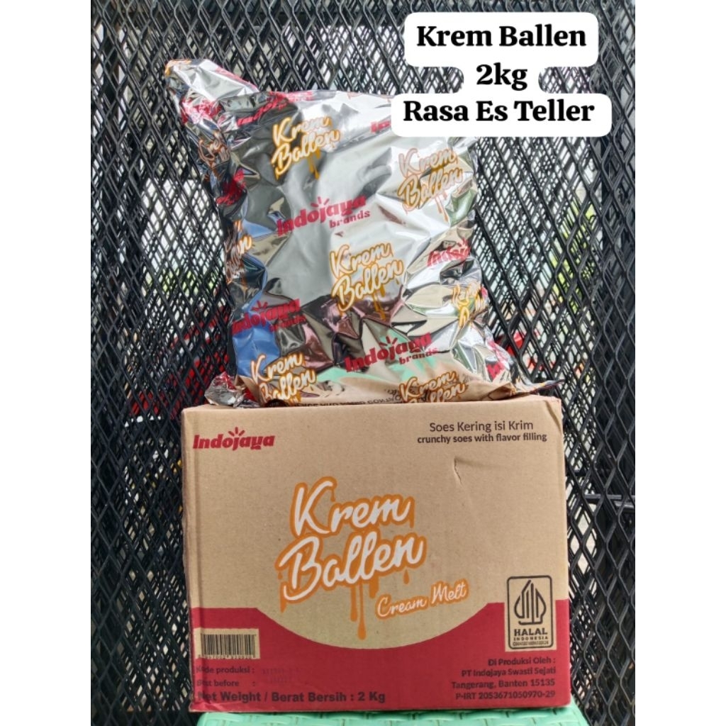 

SOES KERING ISI KRIM Kruncy 2 kg / Krem Ballen 2kg / RASA ES TELLER / RASA KLEPON