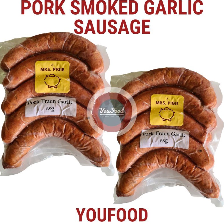 

Best Price Sosis Babi ed Garlic Pork ed Garlic Sausage 5gr