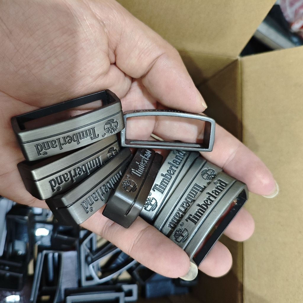 ring besi alloy Timberland gesper ikat pinggang sabuk