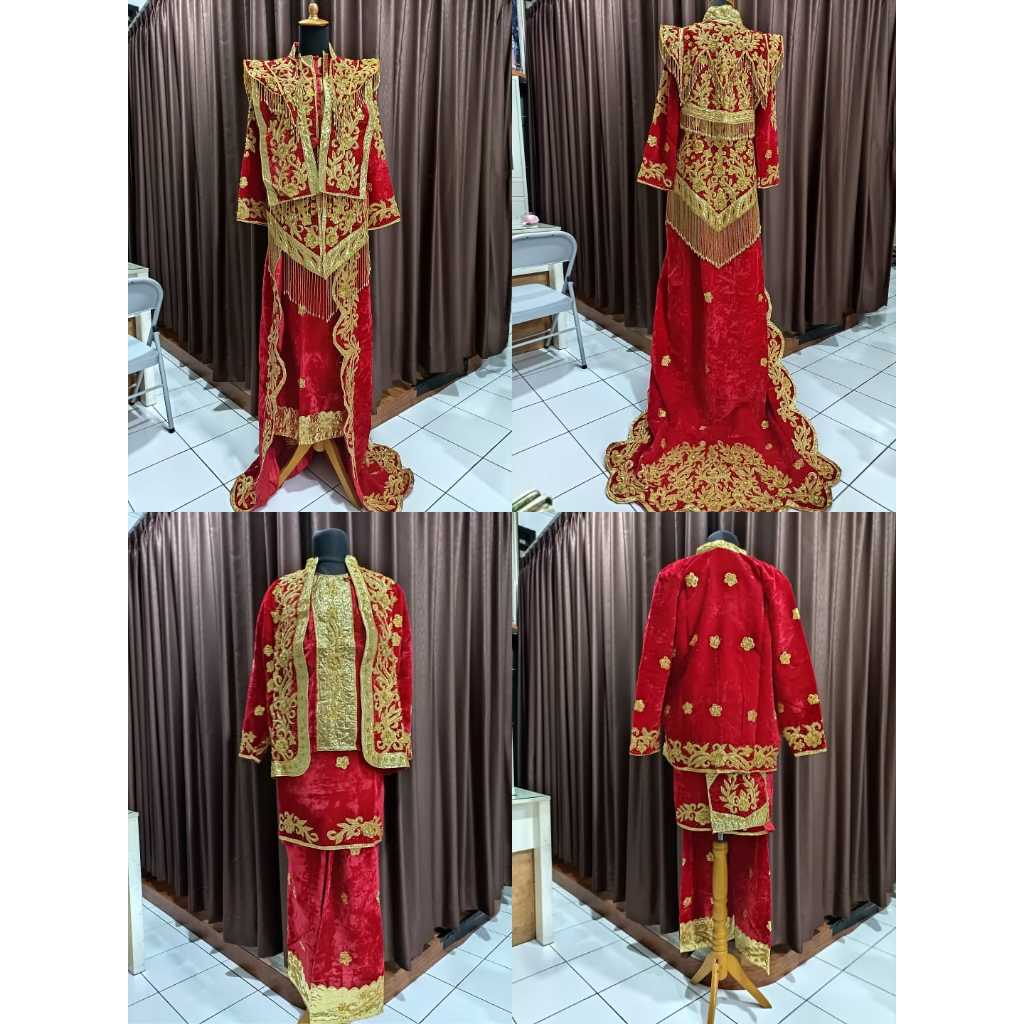 Baju Pengantin Couple Adat Minang