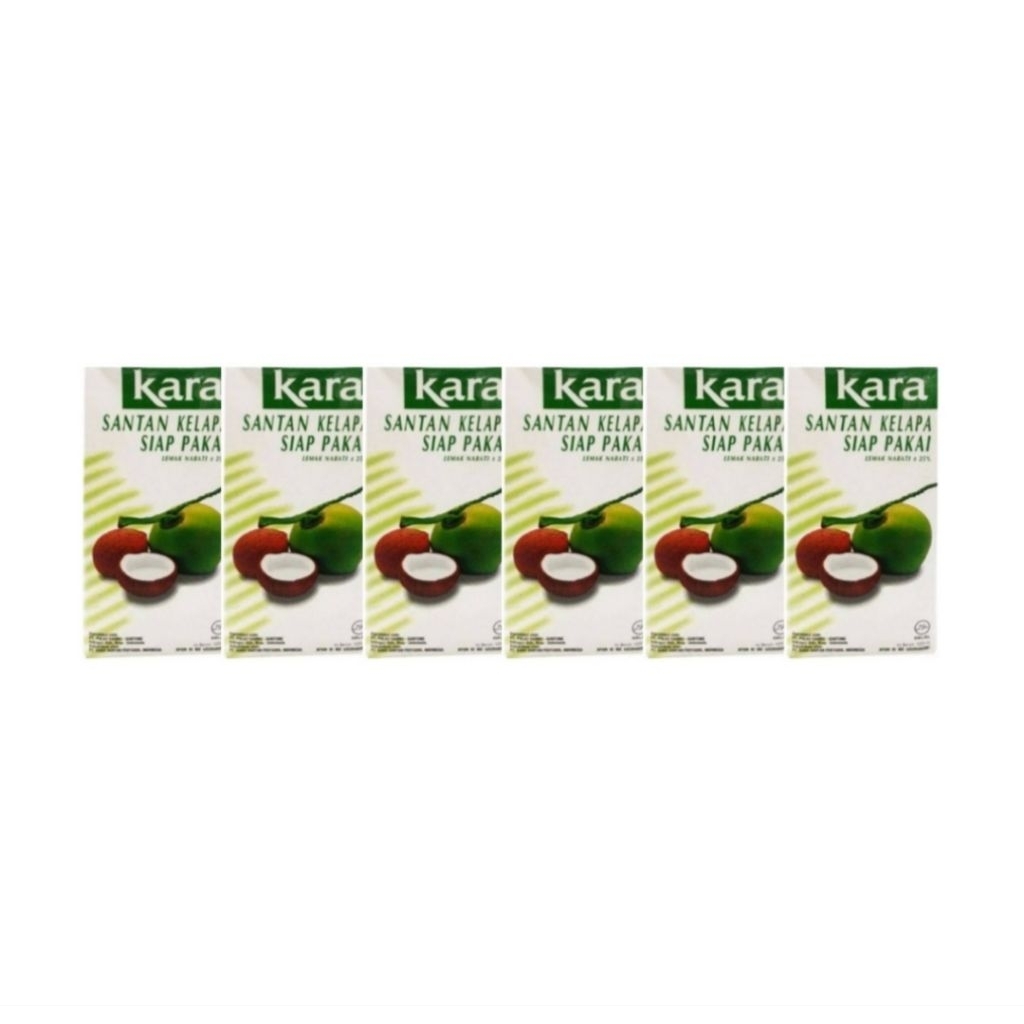 

Kara Santan Kelapa Asli Coconut Cream 6 x 1000 ml