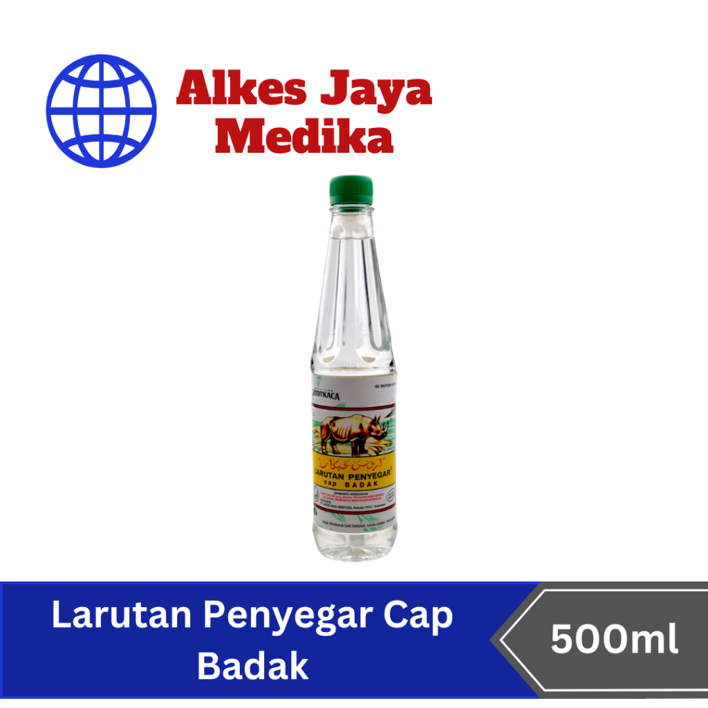 

Larutan Penyegar Cap Badak 500ml - Untuk Panas Dalam