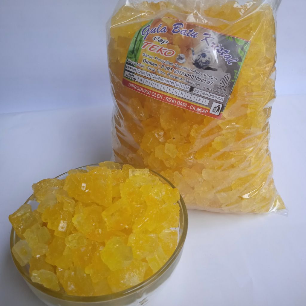 

Gula Batu Kristal Organik Kecik 1Kg