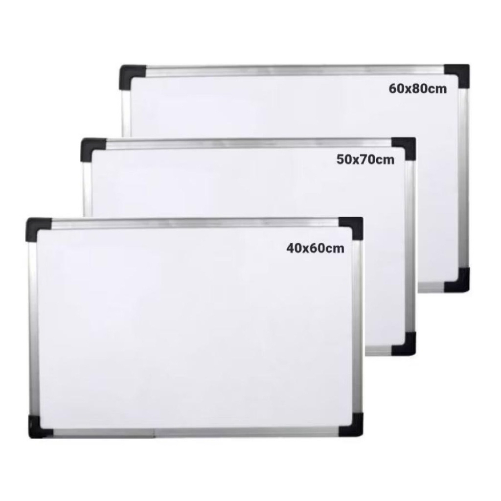 

Whiteboard Papan Tulis Putih Ukuran Lengkap.