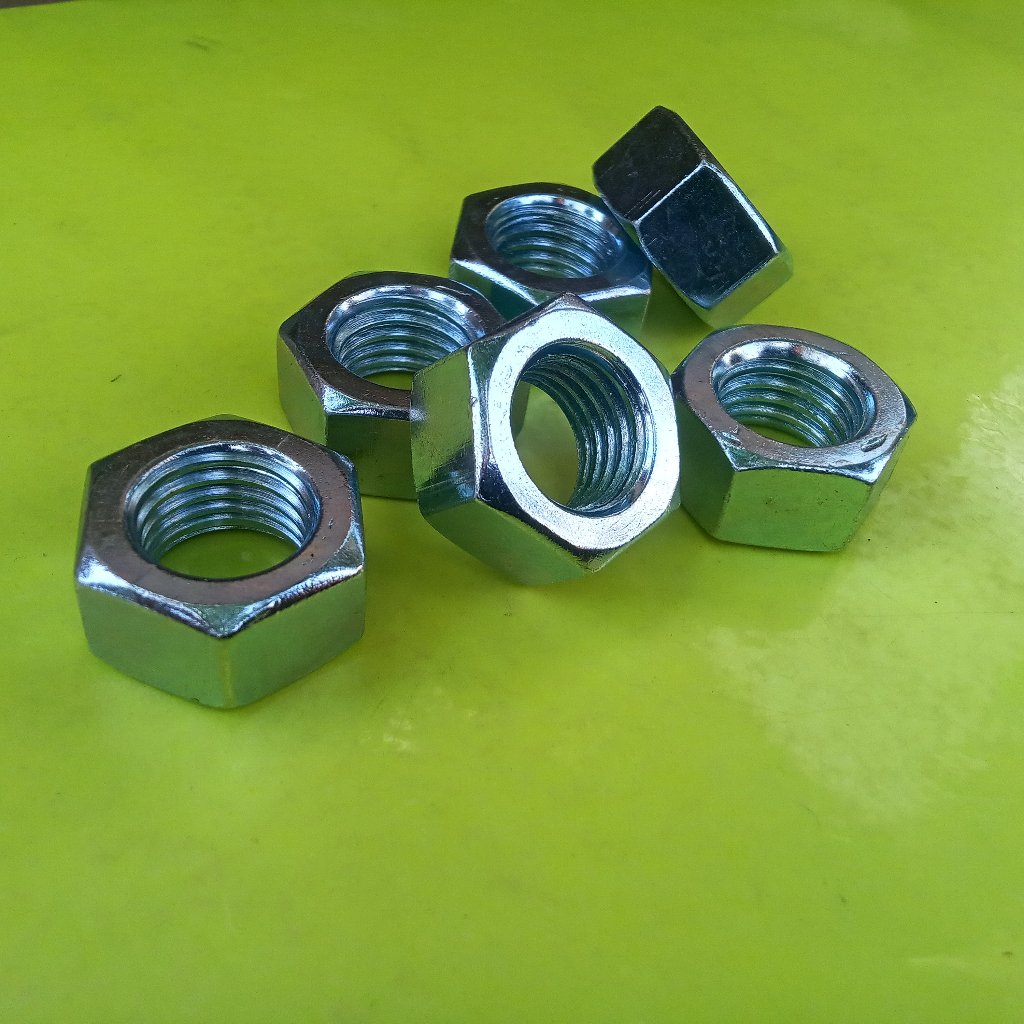 MUR PUTIH M20 / MUR BAUT CROME KUNCI 30 / MUR M20 GALVANIS / MUR GALVANIZ M20 / NUT M20 BAUT 30