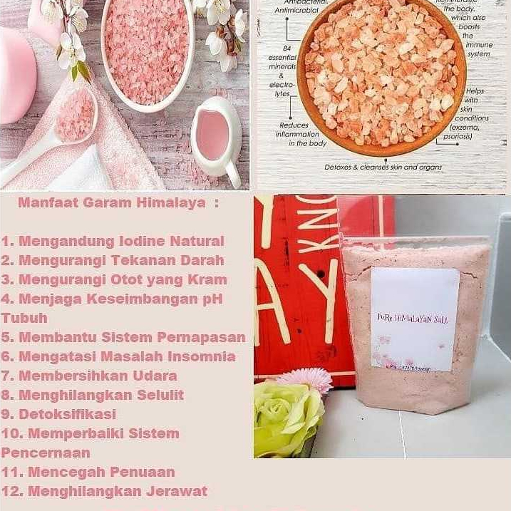 

garam himalaya 500gr//himalaya pink salt