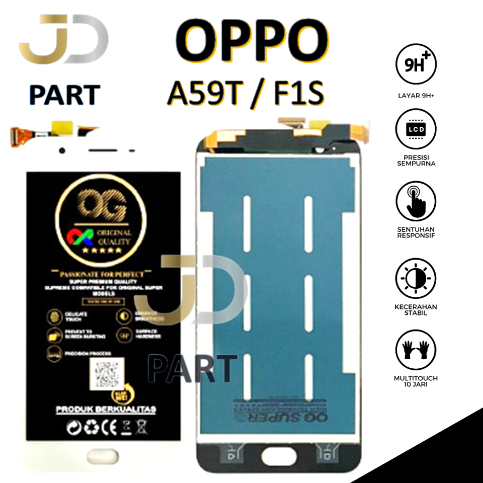 LCD OPPO F1S / OPPO A59/ OPPO A59T FULLSET / LCD + TOUCHSCREEN OPPO F1S FULLSET ORIGINAL