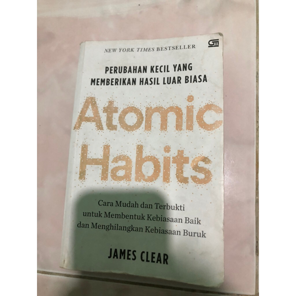 Buku Bekas Original - Atomic Habits by James Clear