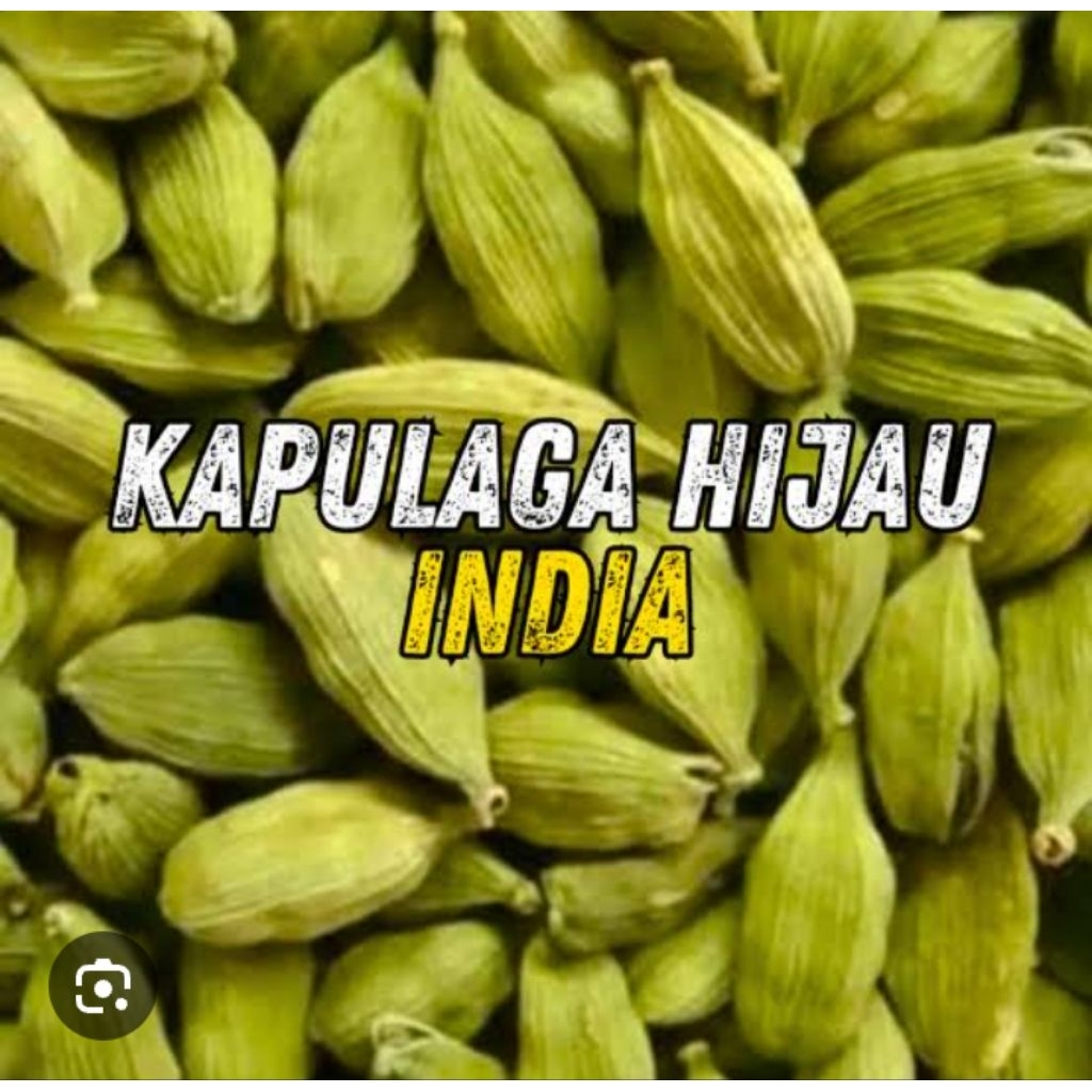 

kapolaga india hijau isi 100gram