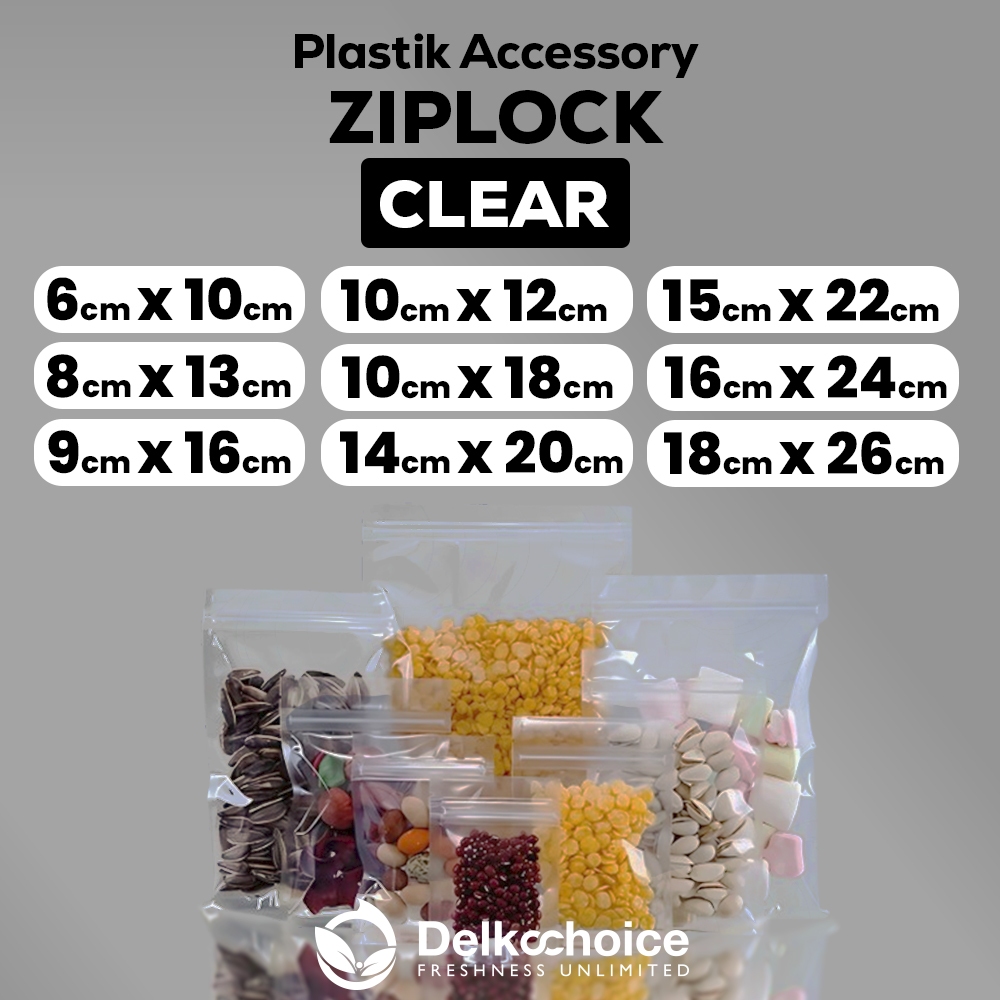 Kantong plastik klip ziplock plastik aksesoris kecil plastik kemasan serbaguna plastik klip murah