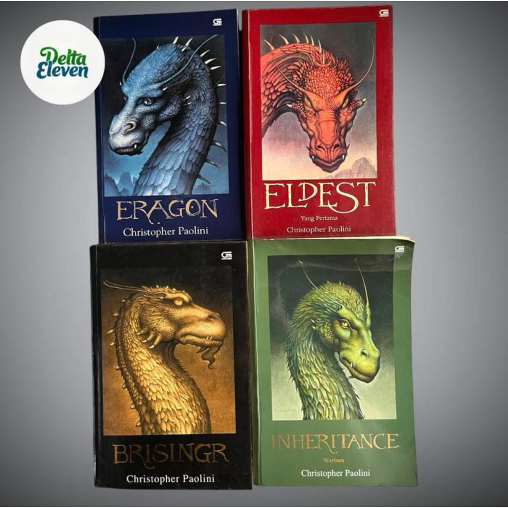 Buku Second Eragon Set Original