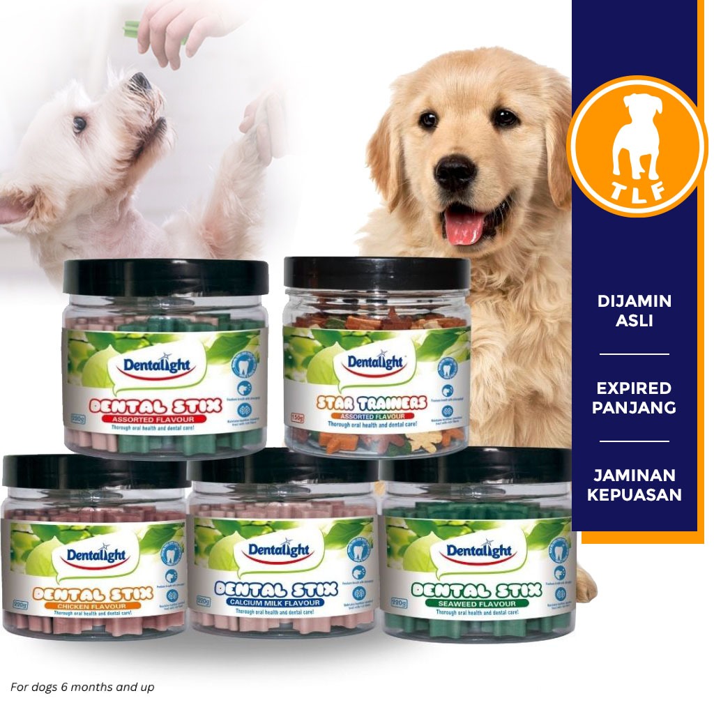 

23bagusmenshop - Snack Anjing Dentalight Denta Stix Pembersih Gigi Anti Bau Mulut