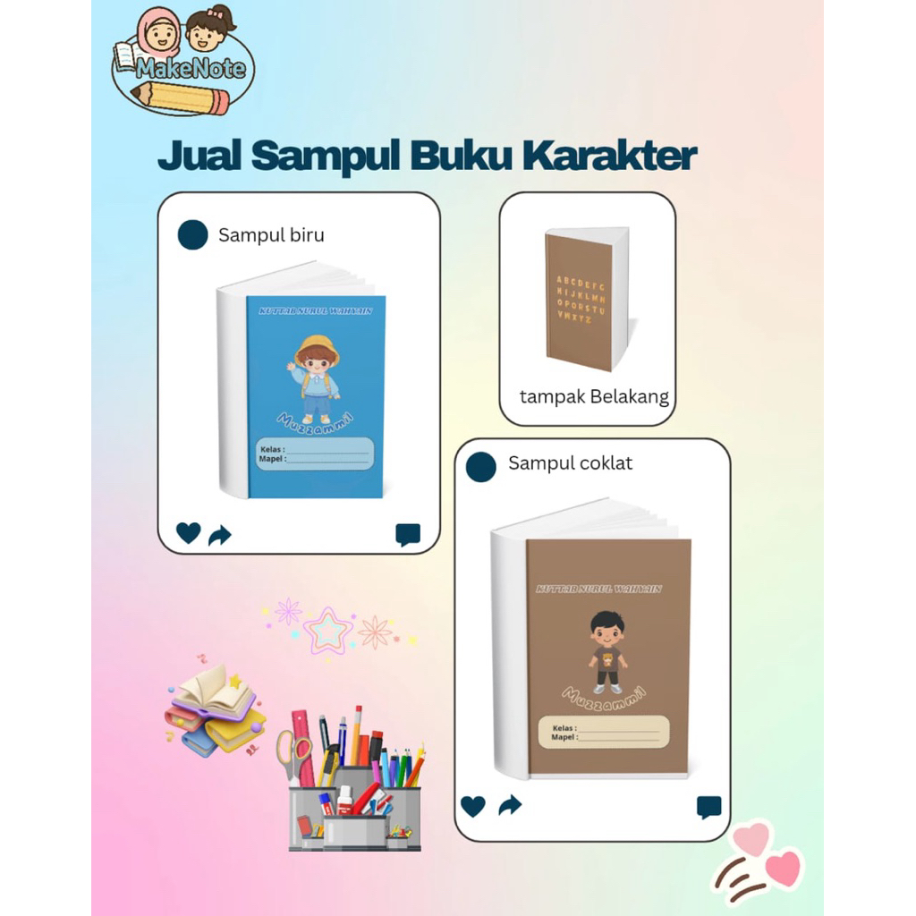 

sampul buku costum