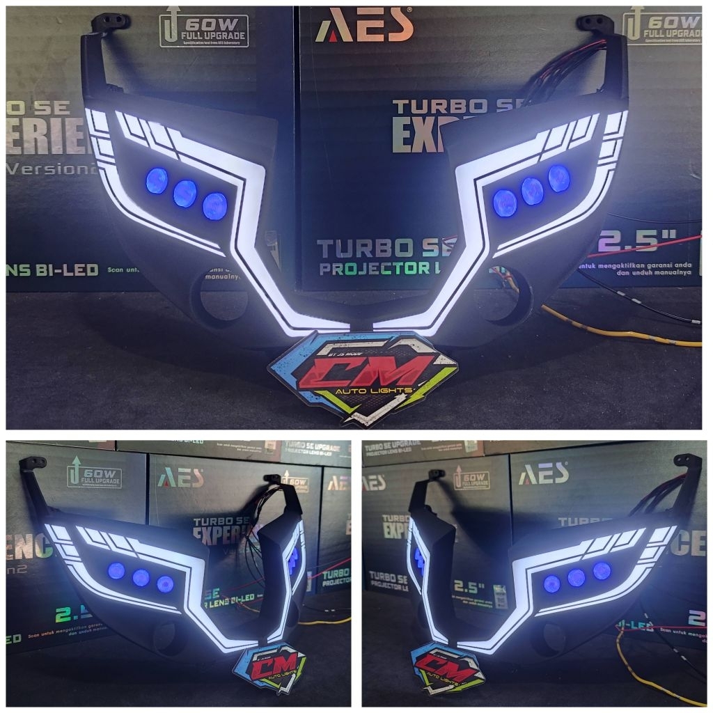 LAMPU ALIS DRL LAZY EYES FRAME BILED DAN LAMPU TEMBAK SOROT FOGLAMP D2 LASER NMAX OLD ARKILIK RAPI A