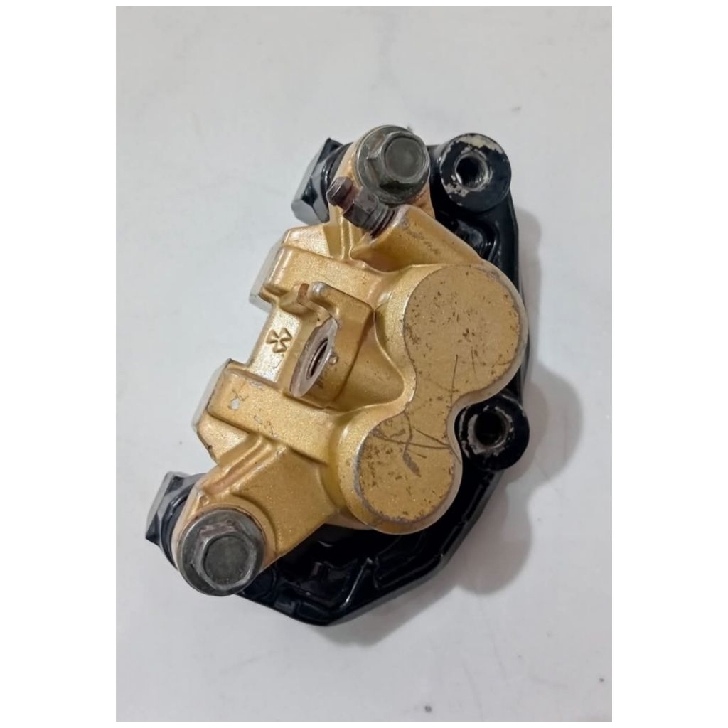 KALIPER REM DEPAN RX KING NEW ORIGINAL LEPASAN UNIT PALABABI ORI RX KING MUDA ORI COPOTAN MOTOR GOLD