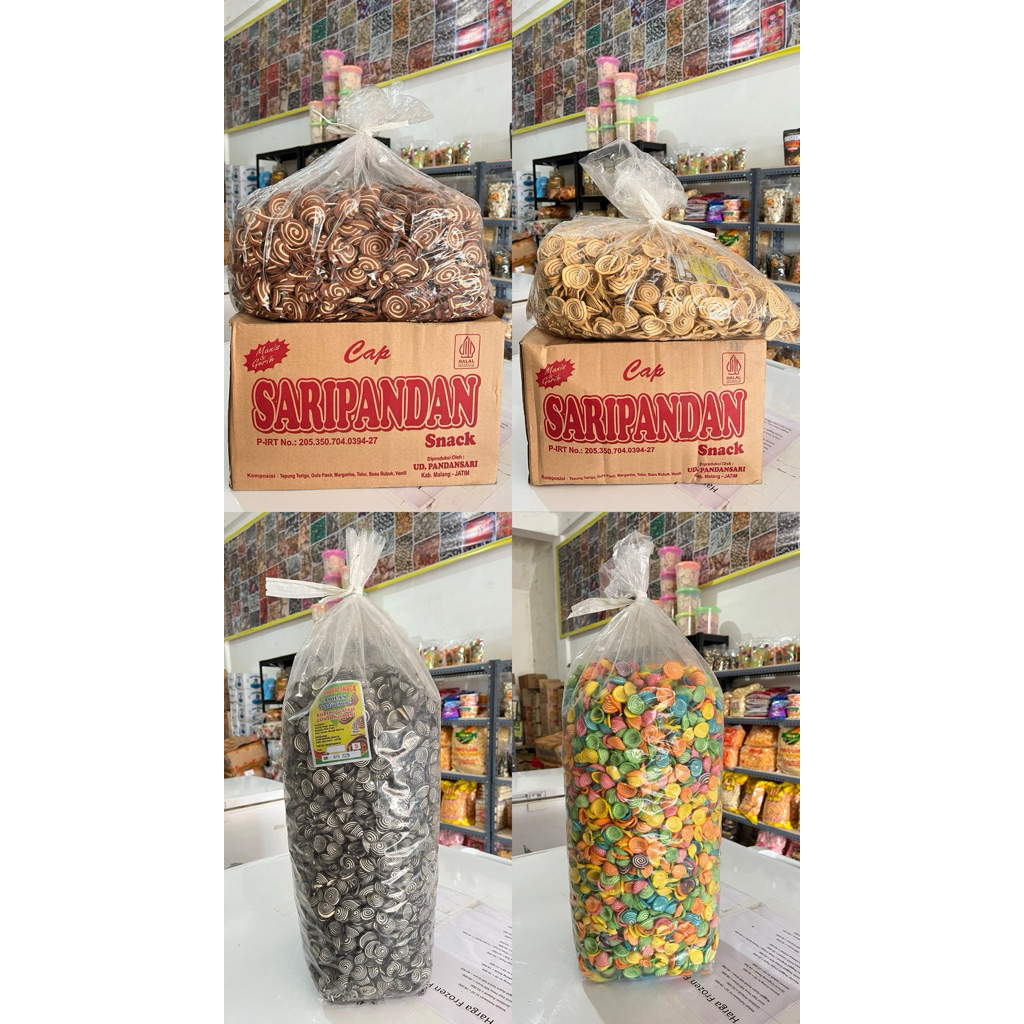 

Kuping Gajah 1 Dus Ball Coklat Cream Hitam Warna Warni