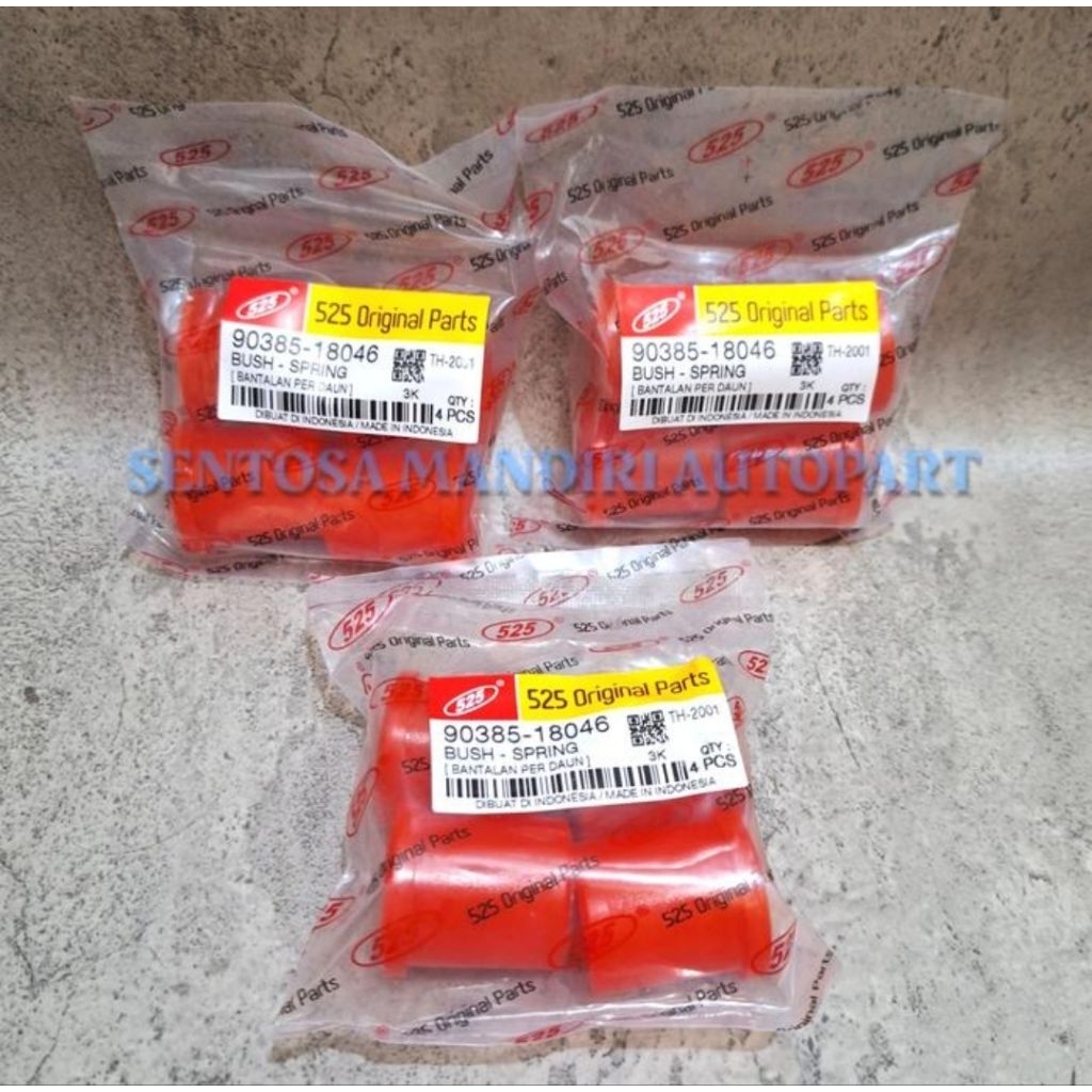 KARET PER BOSH BUSHING ANTING PER DAUN KIJANG SUPER KAPSUL GRAND 1 SET HARGA 12 PCS