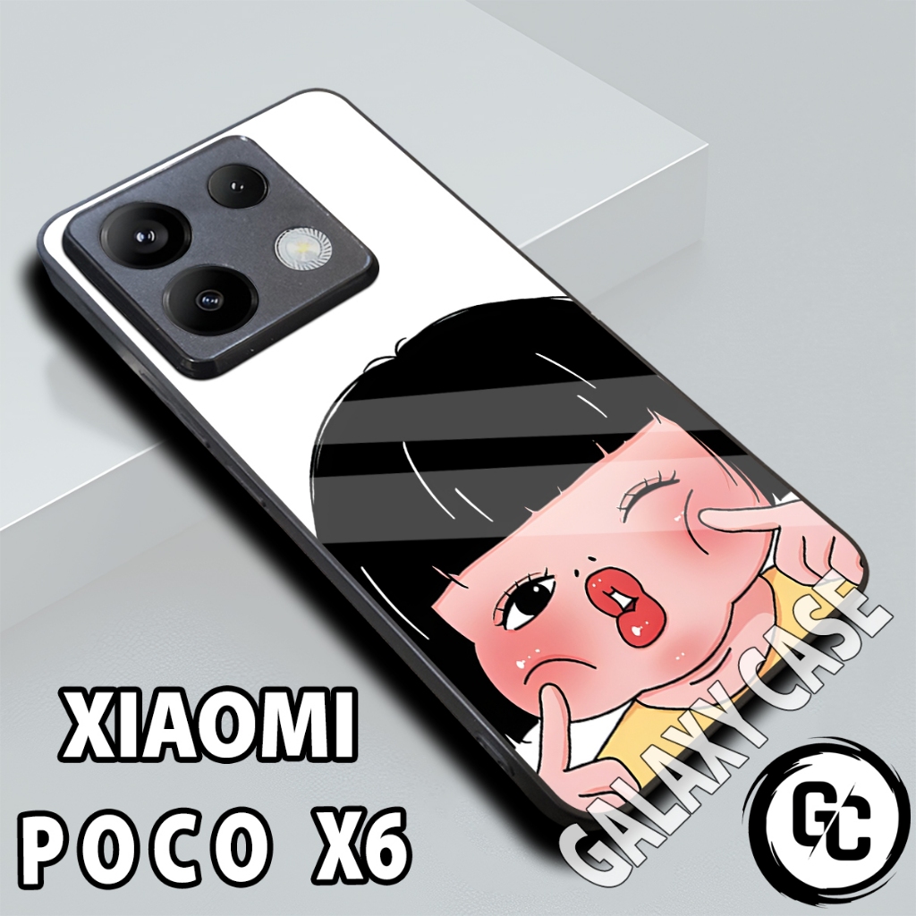 Softcase glossy XIAOMI POCO X6/case POCO X6 Cewek/case POCO X6 glitter/casing POCO X6