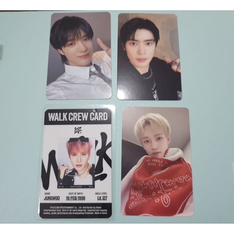 Photocard Official NCT Dream 127 | Jeno Jaemin Jaehyun Jungwoo Renjun Chenle | pc walk trading card 