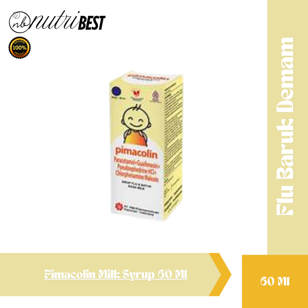 Pimacolin Milk Syrup 60 Ml Pim