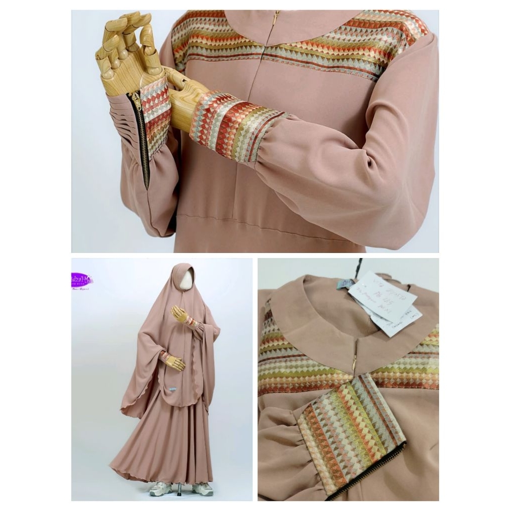 Gamis RH nwt mazen mellow peach