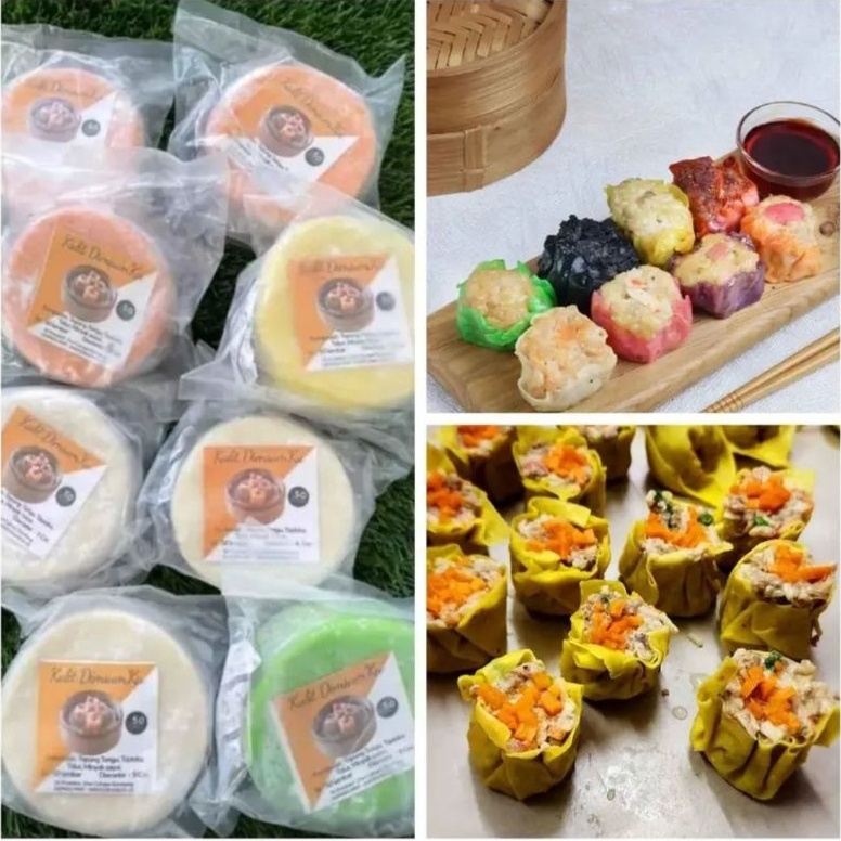 

Siap Kirim KULIT DIMSUMKULIT GYOZAKULIT SIOMAY merk Dimsumku