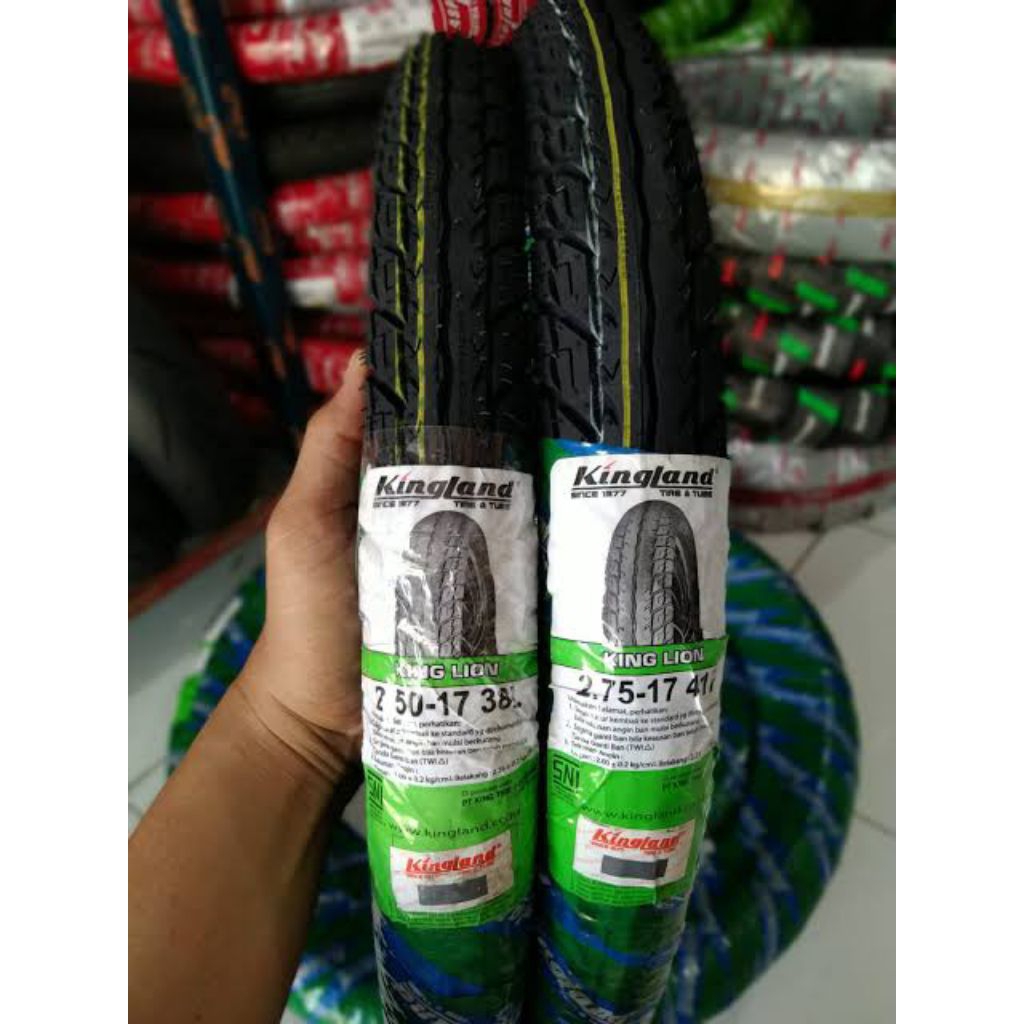 Ban Kingland Ban Tubetype Ban depan belakang ring 17