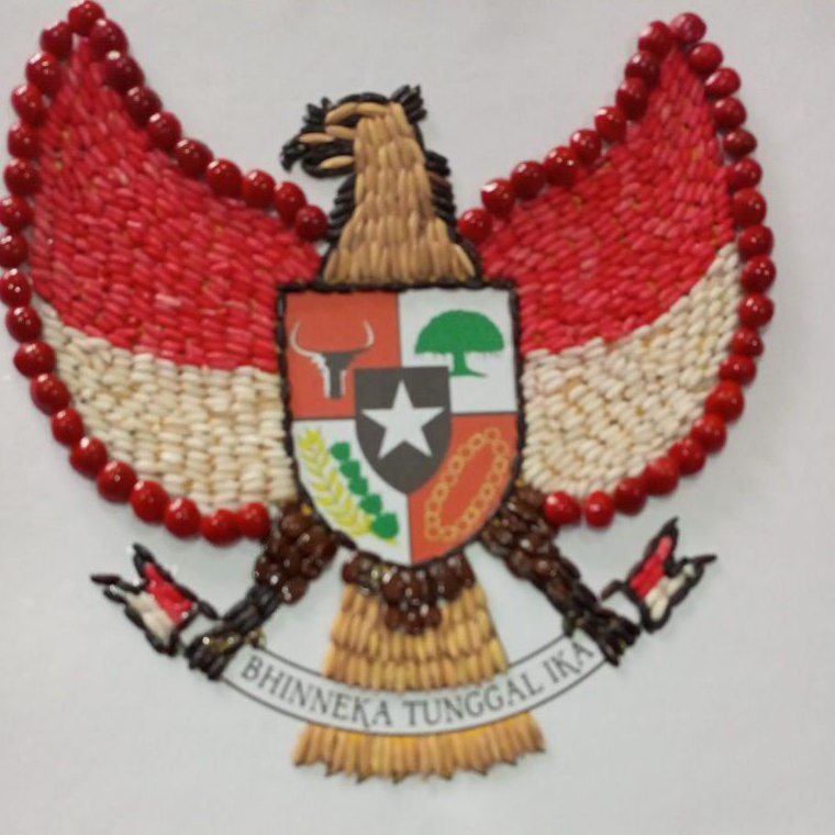 

KODE V8I Kolase Tema Kemerdekaan Garuda Pancasila