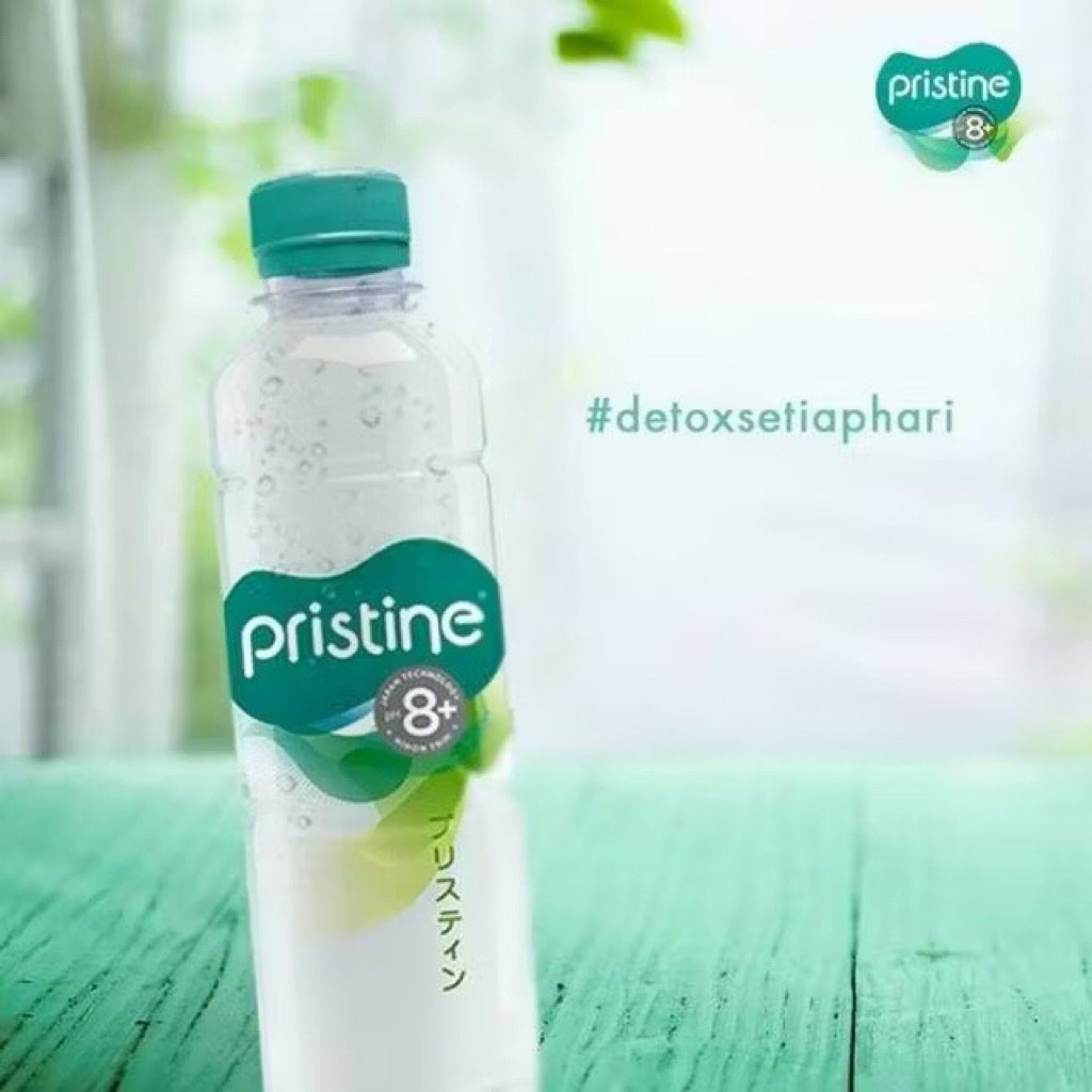 

Pristine 8.6+ 400ml - Air Mineral 1 Dus Isi 12 Botol Termurah