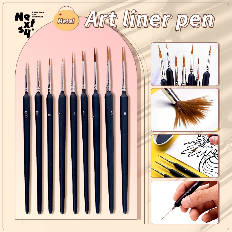 

[READY] Nextsy Bristles Painting/Professional Pen-Type Round Watercolour Wolf Hair