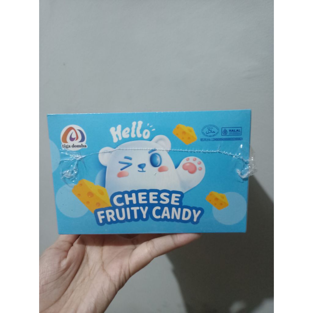 

CHEESE FRUIT CANDY / PERMEN LUNAK KEJU 1 BOX ISI 30PCS