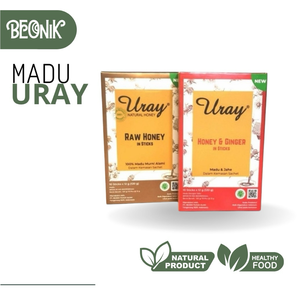 

Madu Uray Natural Honey Stick Sachet