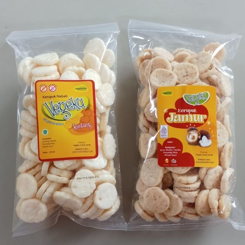 

Kerupuk Vegan / Vegetarian 150 gram