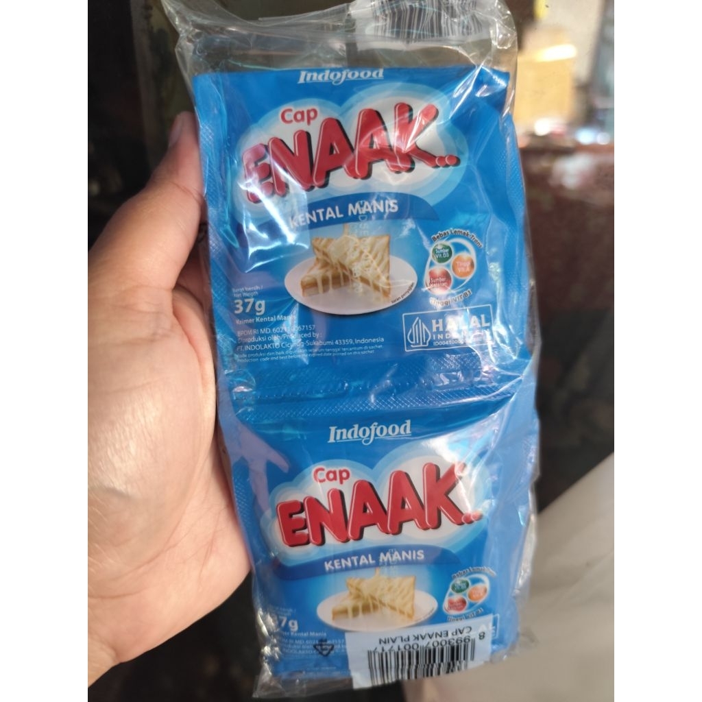 

Kental Manis sachet Cap enaak 6*37g