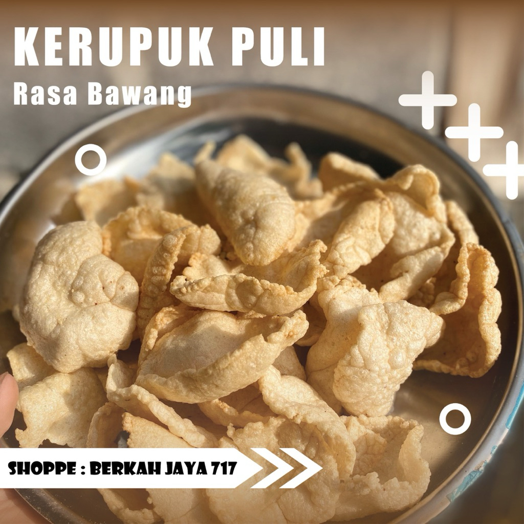 

kerupuk Puli Rasa Bawang