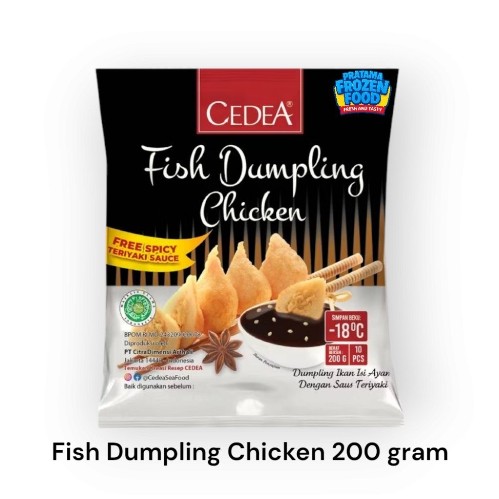 

CEDEA Fish Dumpling Chicken 200gram frozen