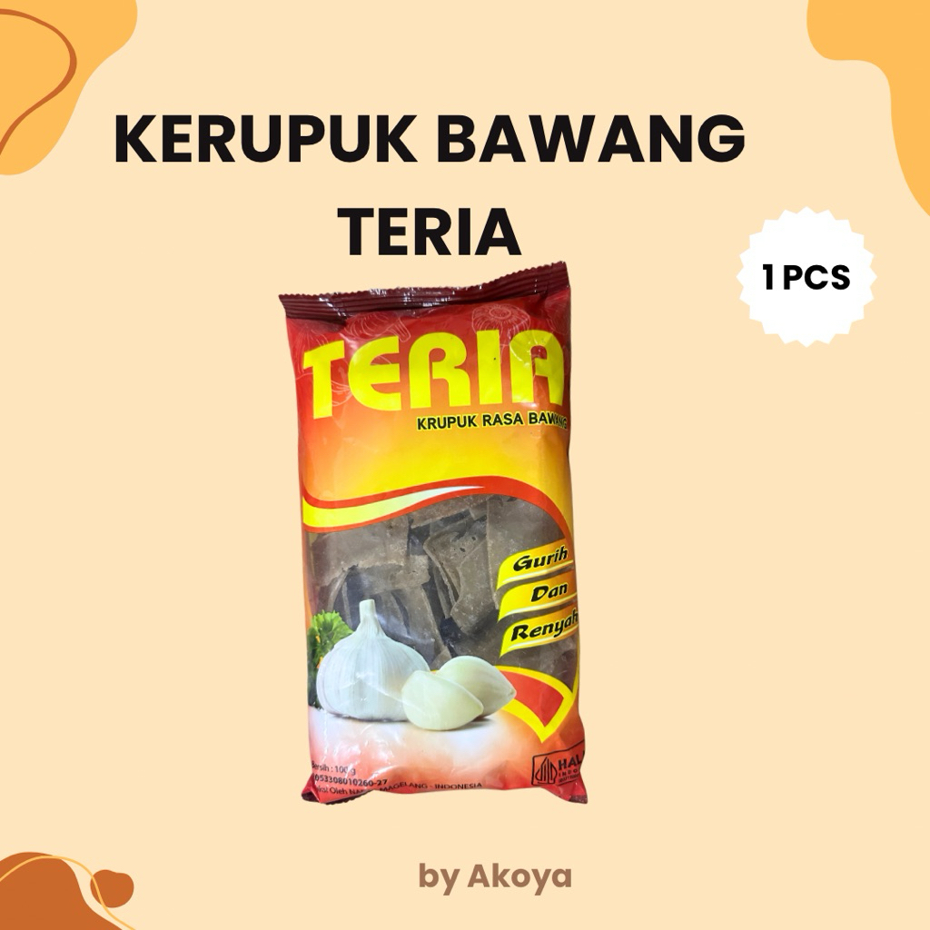 

KERUPUK BAWANG TERIA MENTAH