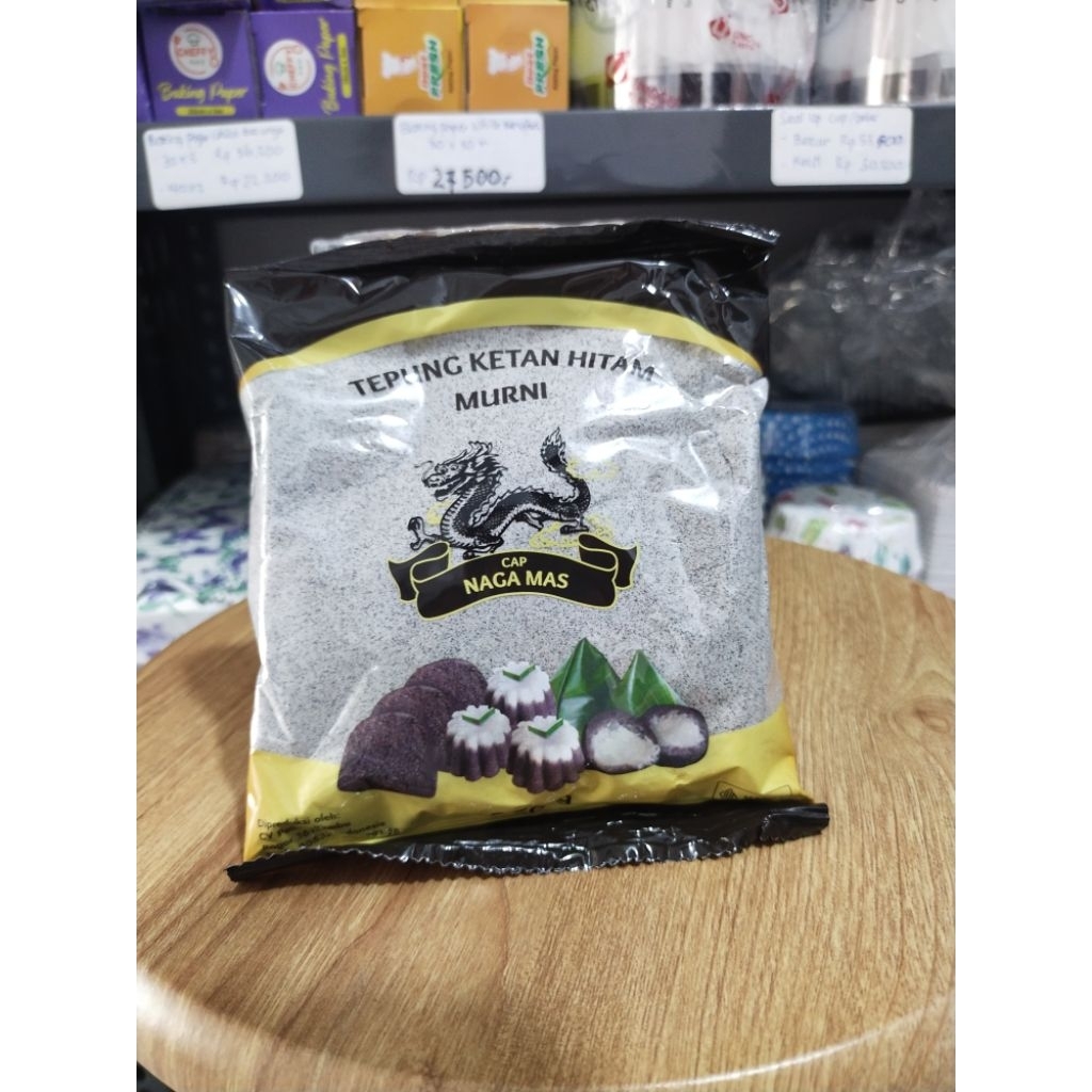 

Tepung Ketan Hitam Cap Naga 250g