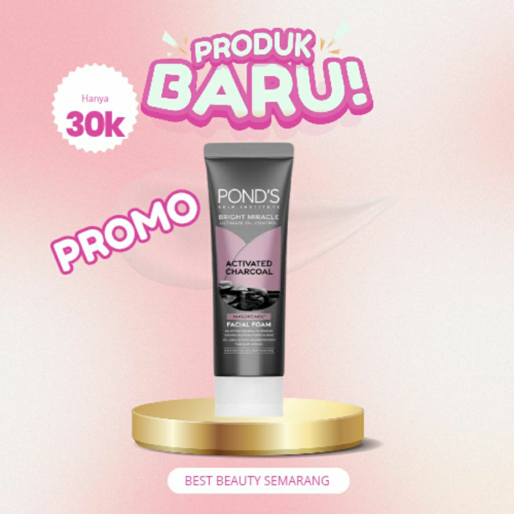 Ponds Pure Bright Facial Foam 100g