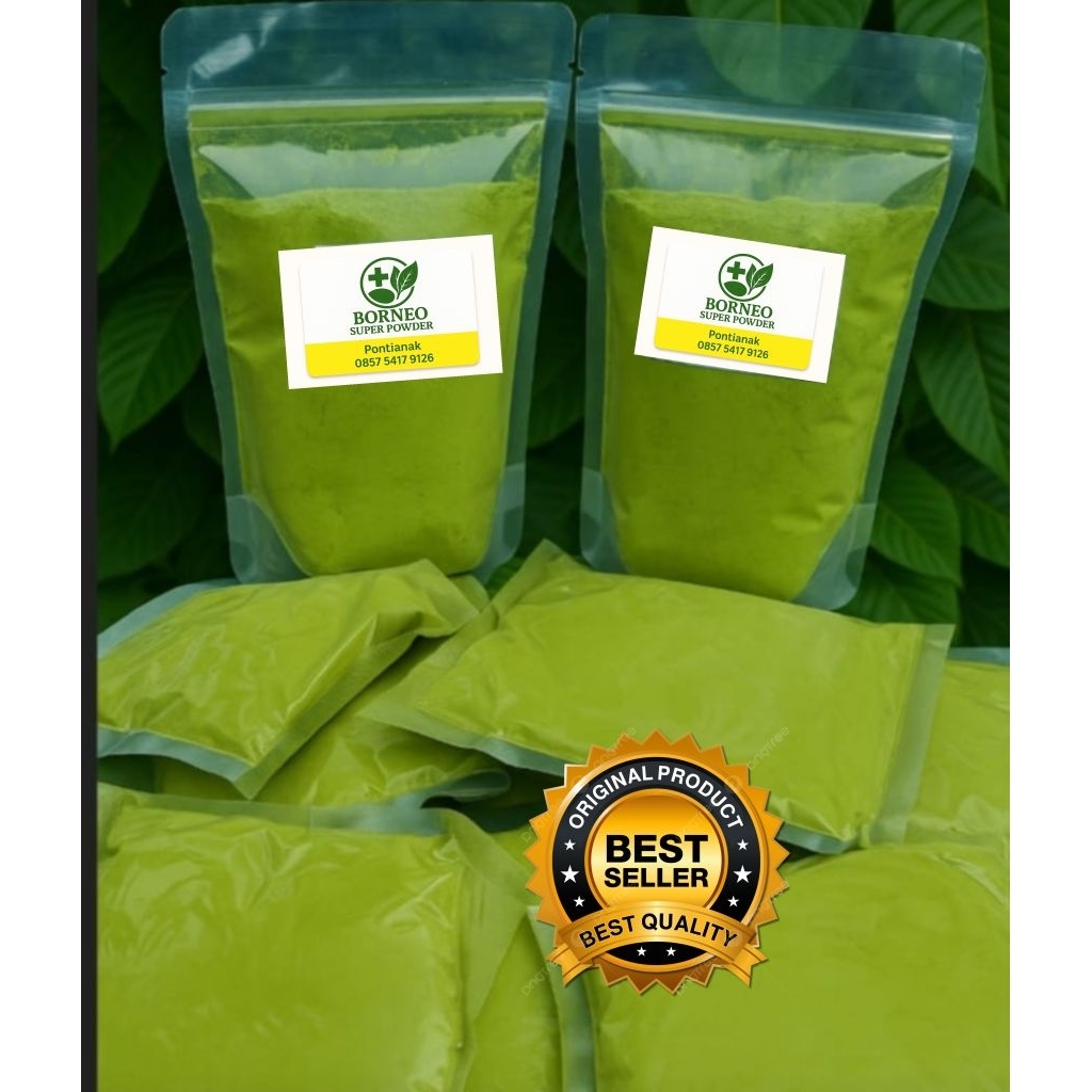 

bubuk teh powder super halus asli kalimantan