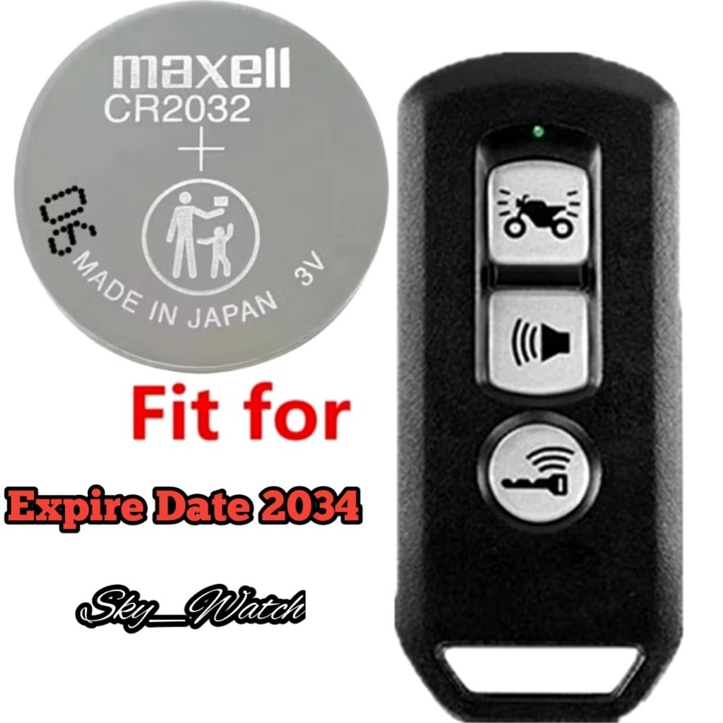 Baterai Remote Vario 150 Vario 160 PCX 160 ADV Baterai CR2032