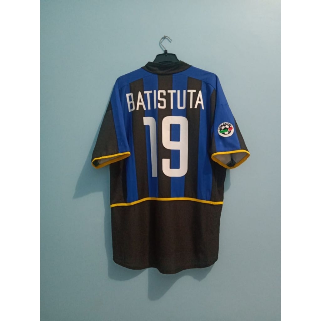 Jersey Inter Milan Home 2002 - 2003 Original BATISTUTA