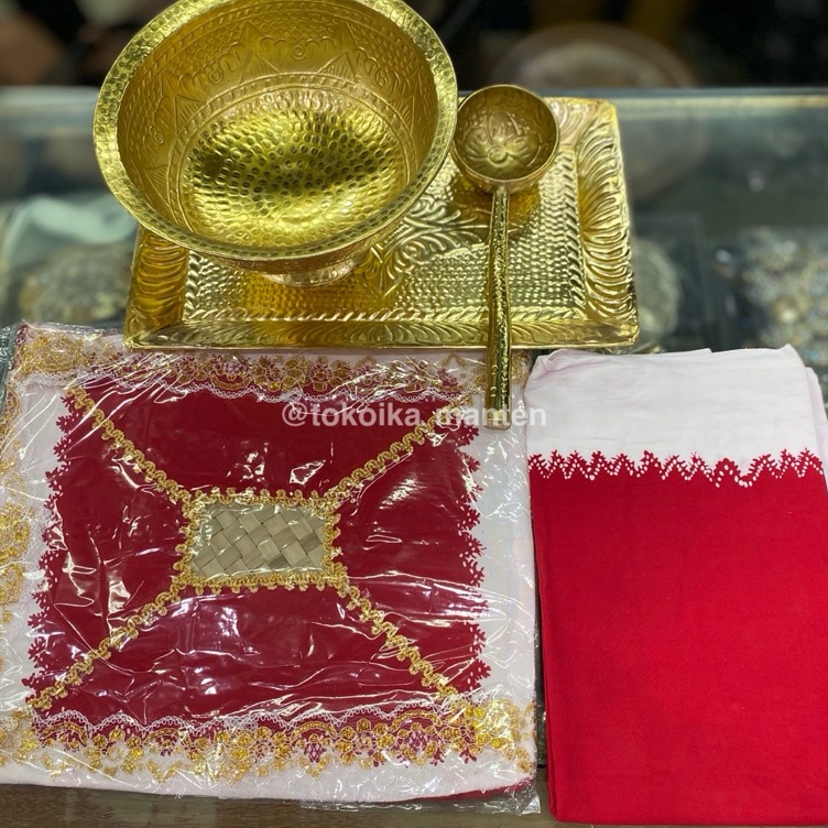 KODE Q99C SET PANGGIH  SET ALAT TEMU PANGGIH  KACAR KUCUR SINDUR GENDONGAN NAMPAN BOKOR GAYUNG